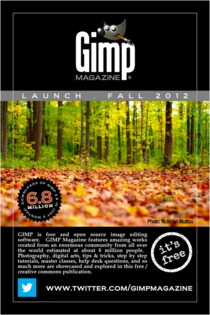 GIMP Magazine #1 will arrivein autumn 2012!