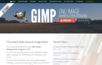 The new official GIMP website