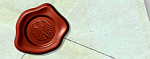 Create a cool wax seal with an engraved eagle