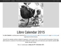 The Libre Calendar 2015